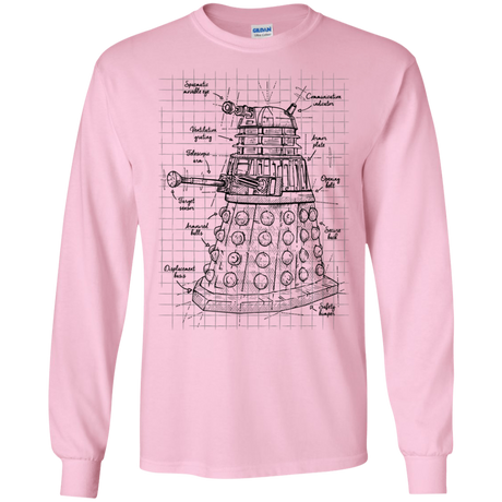 Dalek Plan Men's Long Sleeve T-Shirt