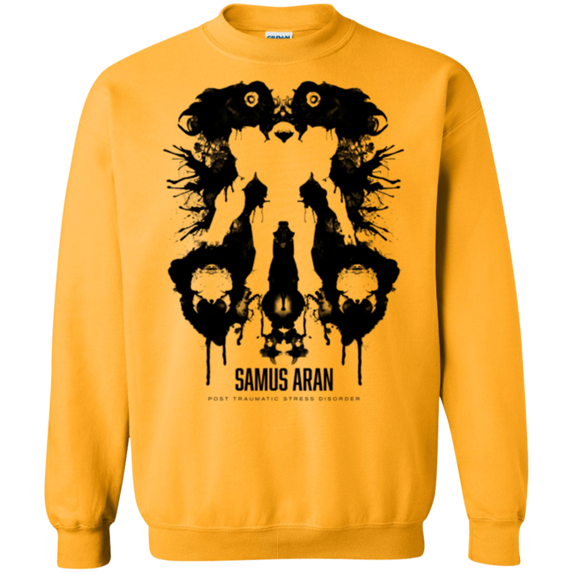 Samus Ink Blot Crewneck Sweatshirt