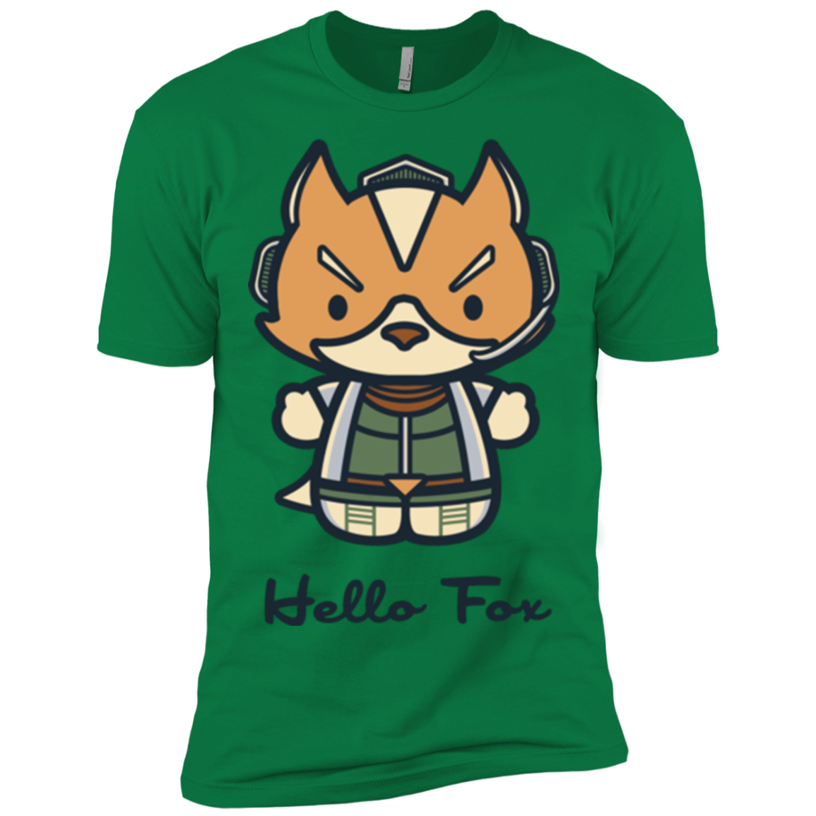 Hello Fox Men's Premium T-Shirt