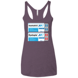 Red or Blue Women's Triblend Racerback Tank