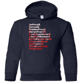 Aryas Kill List Youth Hoodie