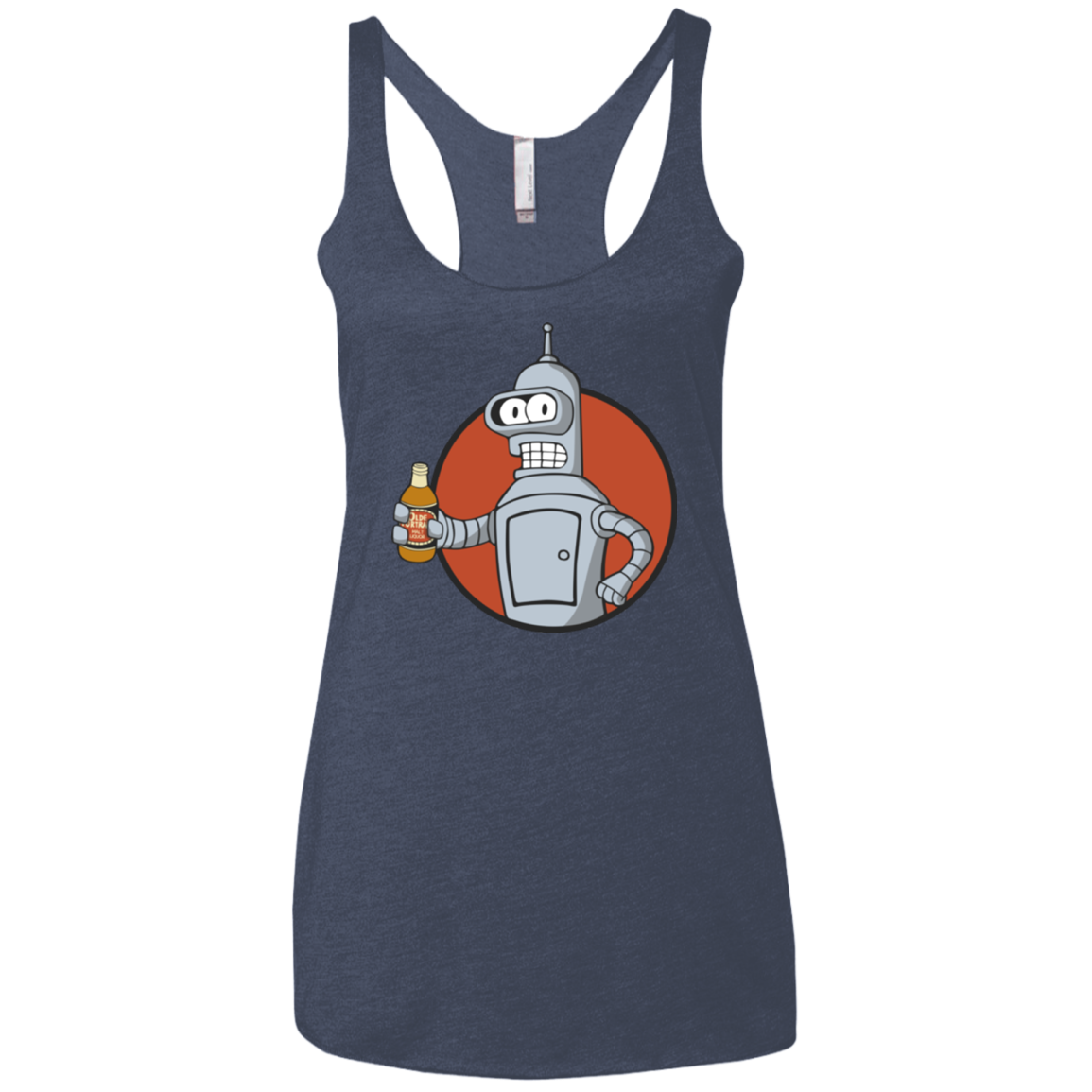Vault bot Women's Triblend Racerback Tank
