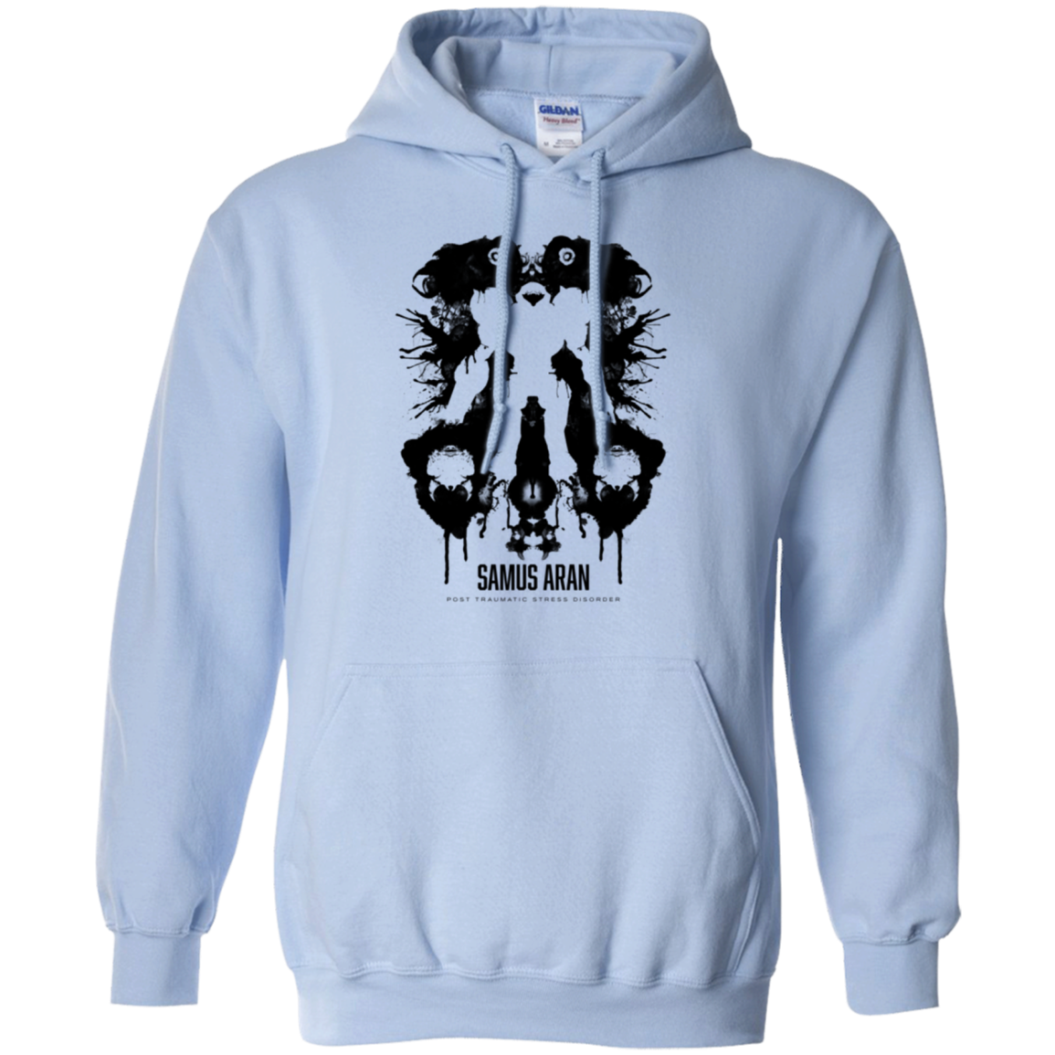 Samus Ink Blot Pullover Hoodie