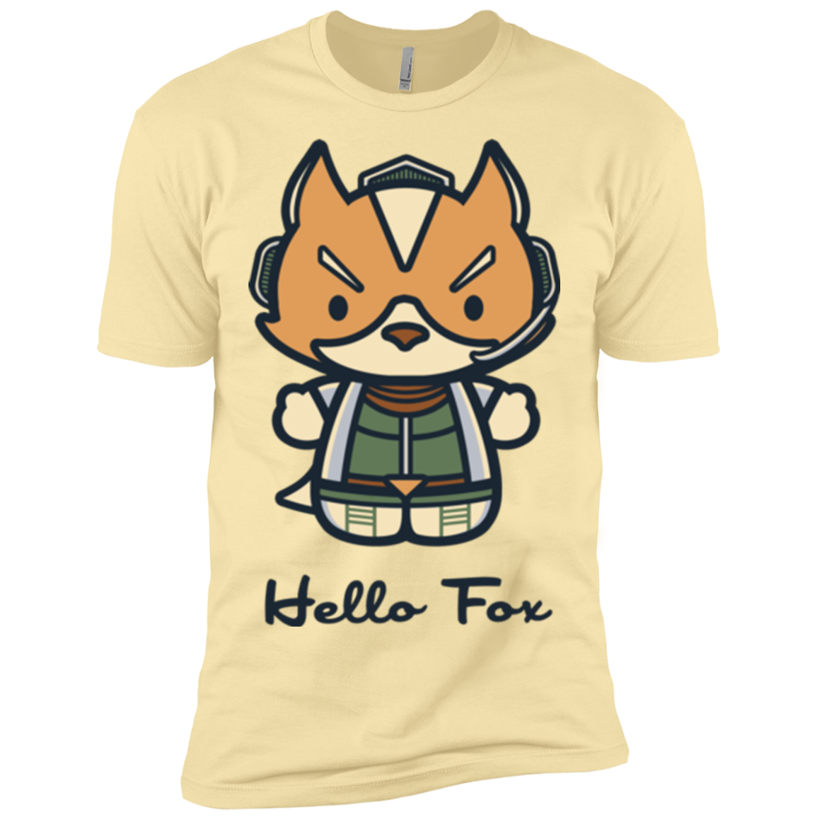 Hello Fox Men's Premium T-Shirt