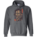 Oni Leather Mask Pullover Hoodie