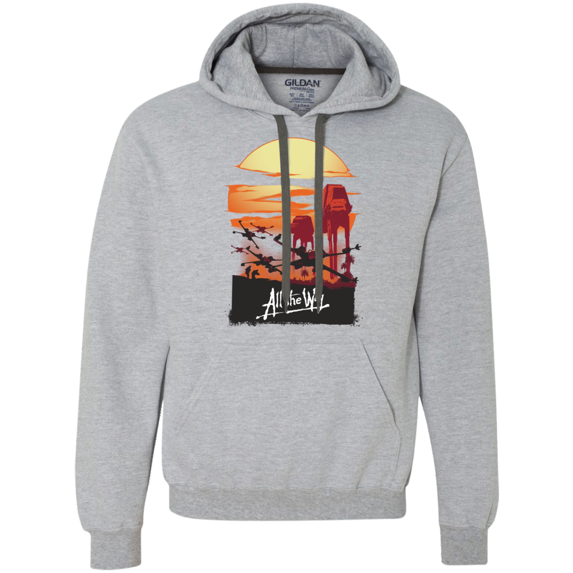 All The Way Premium Fleece Hoodie