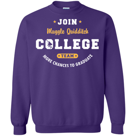 Muggle Quidditch Crewneck Sweatshirt