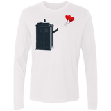 Dr Banksy Heart Balloon Men's Premium Long Sleeve
