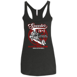 The Speeder Women's Triblend Racerback Tank