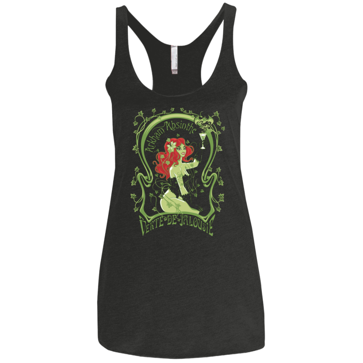 Arkham Absinthe Women's Triblend Racerback Tank