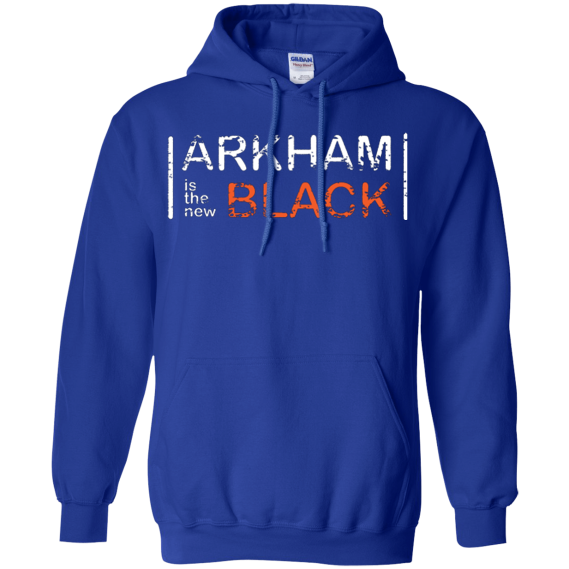 Arkham Black Pullover Hoodie