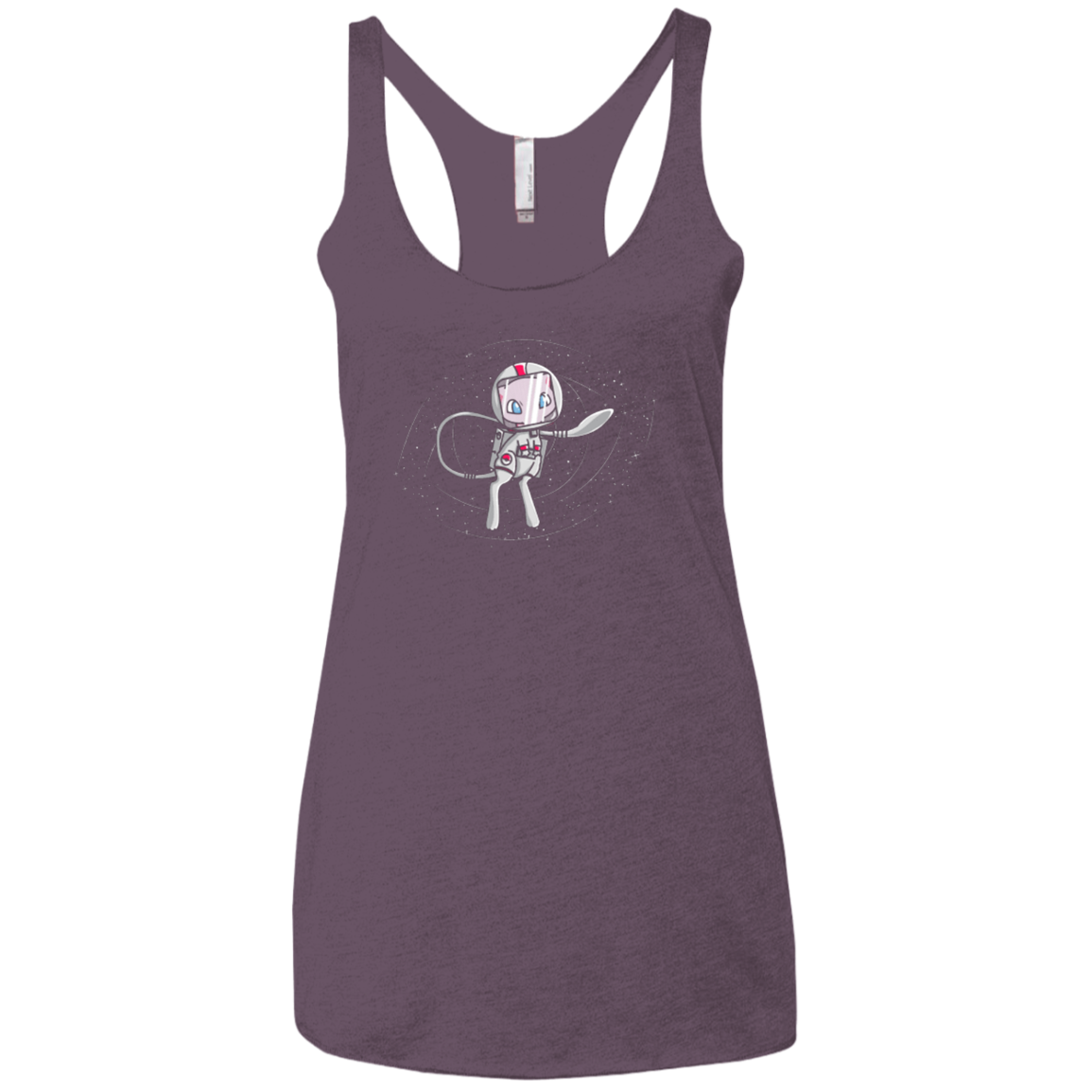 LIFE IN SPACE Women's Triblend Racerback Tank