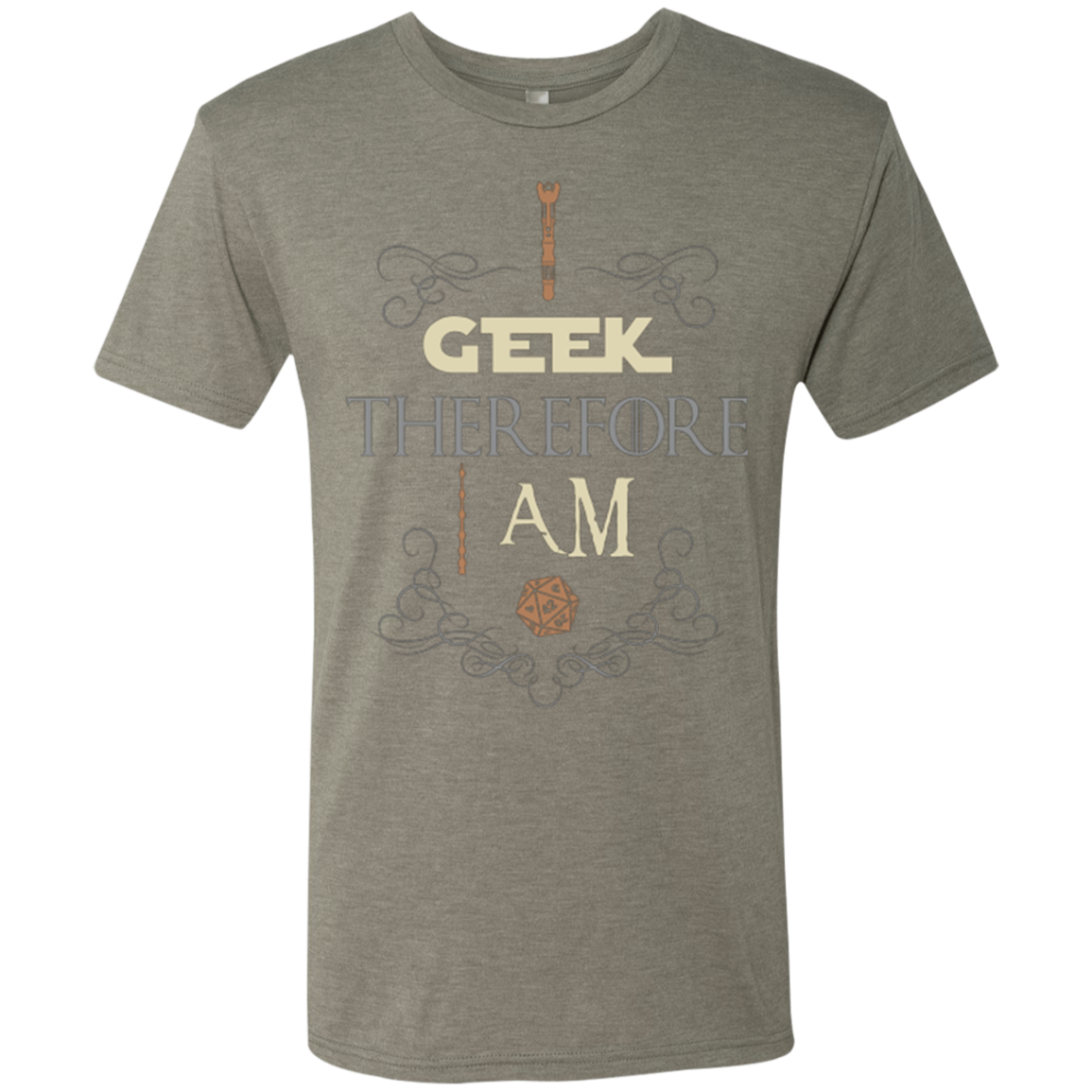 I GEEK (1) Men's Triblend T-Shirt