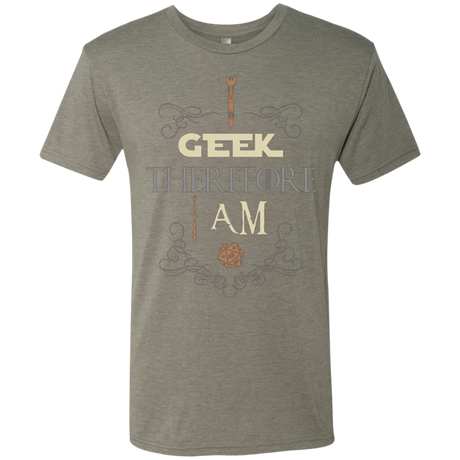 I GEEK (1) Men's Triblend T-Shirt