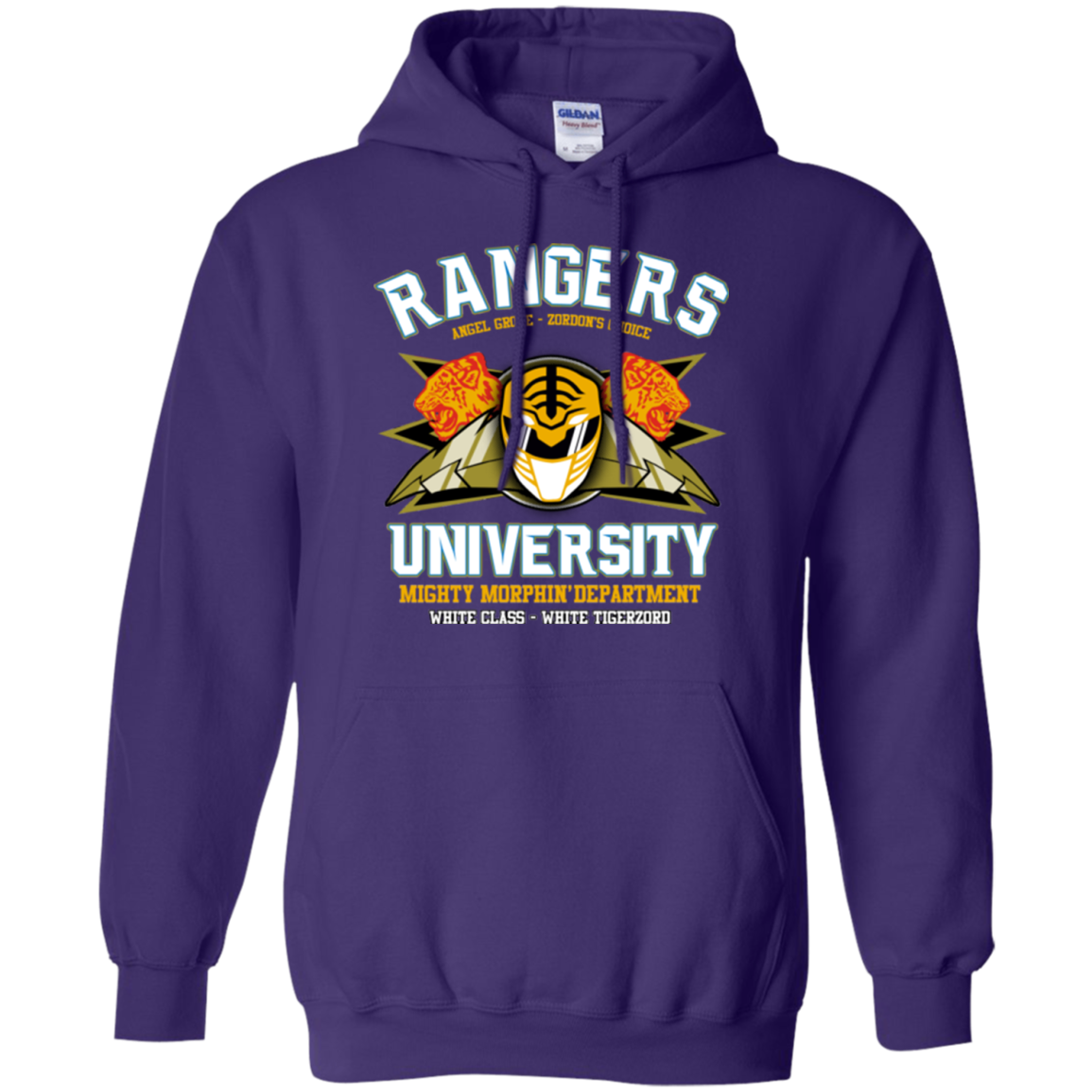 Rangers U White Ranger Pullover Hoodie