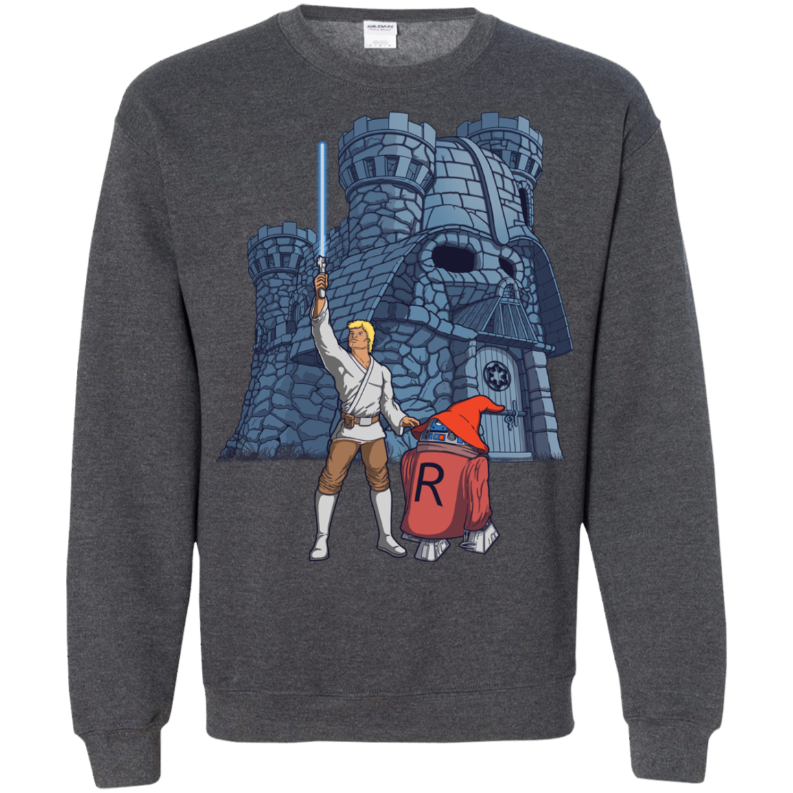 Darthskull Castle Crewneck Sweatshirt