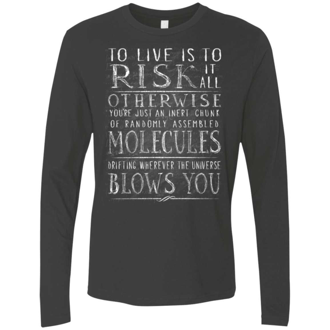 Universe Blows Men's Premium Long Sleeve