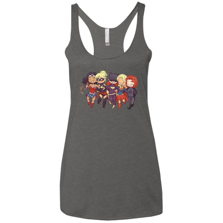 Power Girls Women's Triblend Racerback Tank