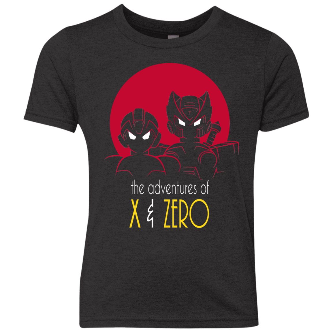 Adventures of X & Zero Youth Triblend T-Shirt