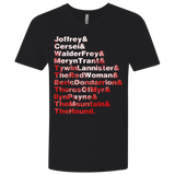 Aryas Kill List Men's Premium V-Neck