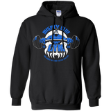 Mighty Blue Gym Pullover Hoodie