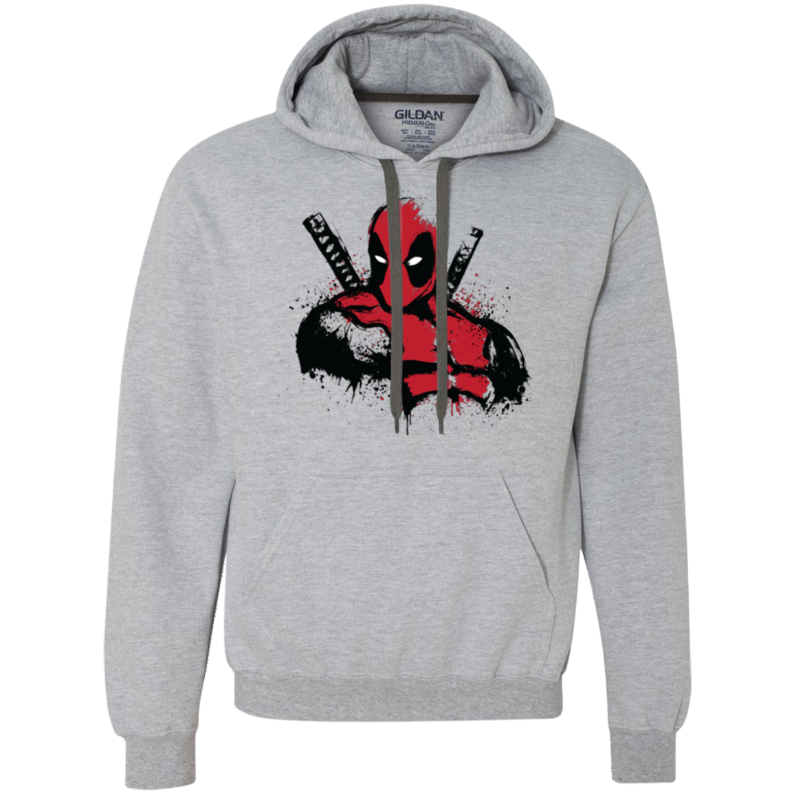 The Merc in Red Premium Fleece Hoodie
