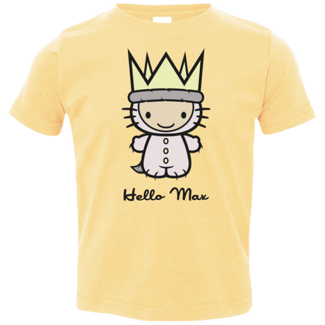 Hello Max Toddler Premium T-Shirt