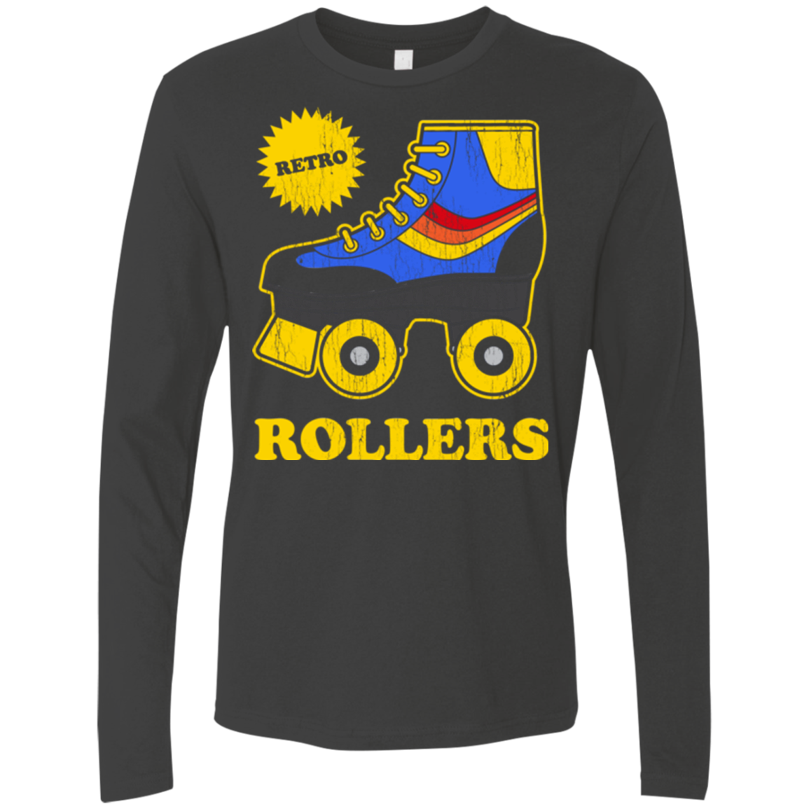 Retro rollers Men's Premium Long Sleeve