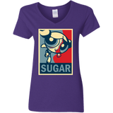 Sugar Powerpuff Women's V-Neck T-Shirt