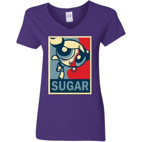 Sugar Powerpuff Women's V-Neck T-Shirt