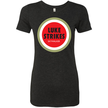 Luke Strikes Women's Triblend T-Shirt