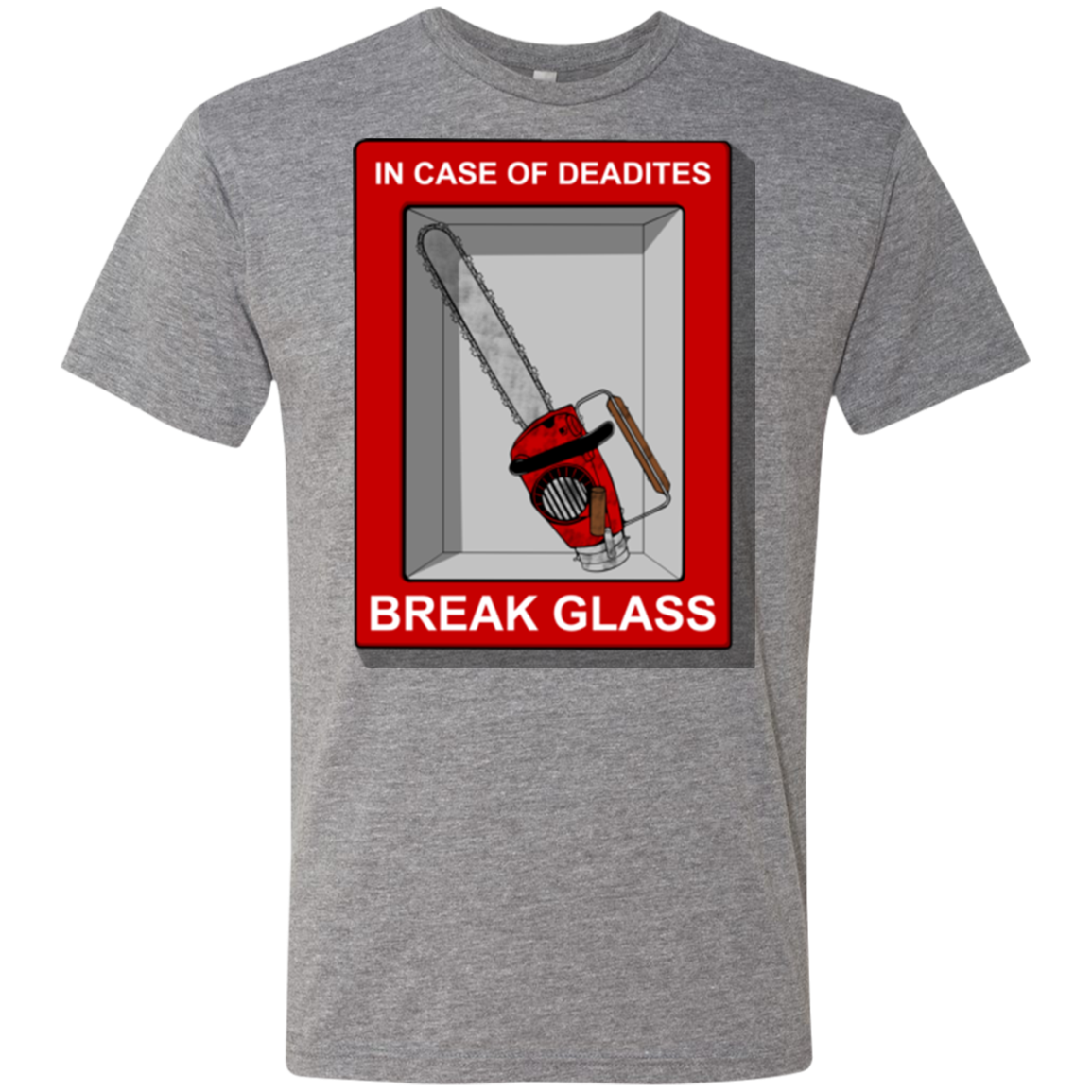 Break Glass Men's Triblend T-Shirt
