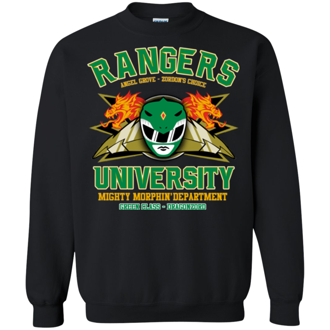 Rangers U Green Ranger Crewneck Sweatshirt