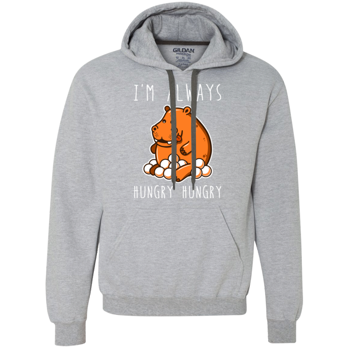 Hungry Hungry Premium Fleece Hoodie