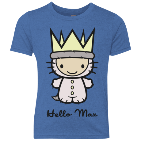 Hello Max Youth Triblend T-Shirt