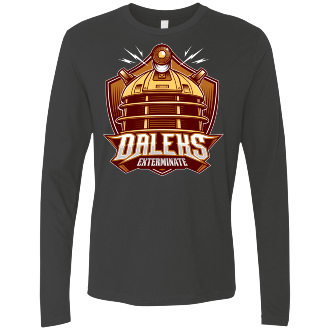 Dr. Who Daleks Men's Premium Long Sleeve