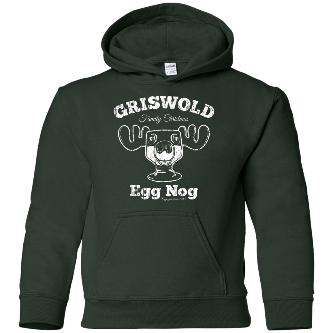 Griswold Christmas Egg Nog Youth Hoodie