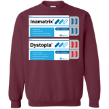 Red or Blue Crewneck Sweatshirt