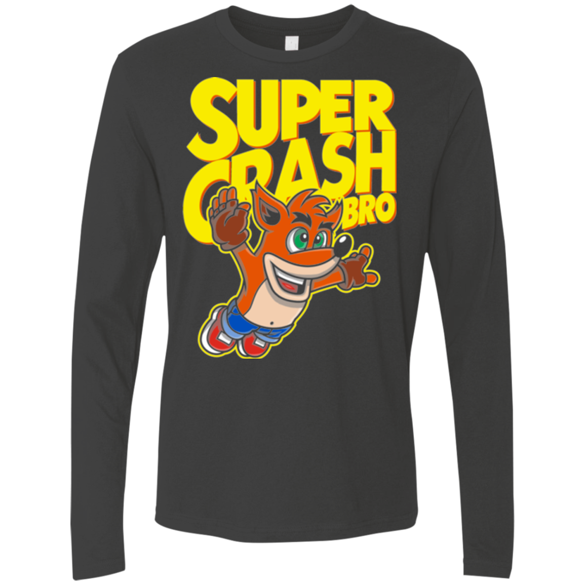 Super Crash Bros Men's Premium Long Sleeve