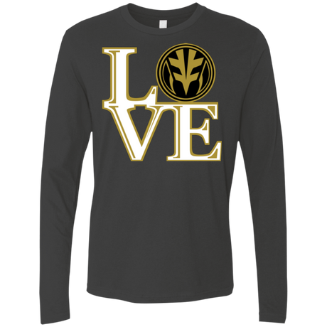 White Ranger LOVE Men's Premium Long Sleeve