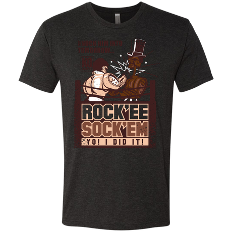 Rockee Sockem Men's Triblend T-Shirt