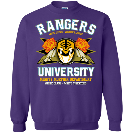 Rangers U White Ranger Crewneck Sweatshirt