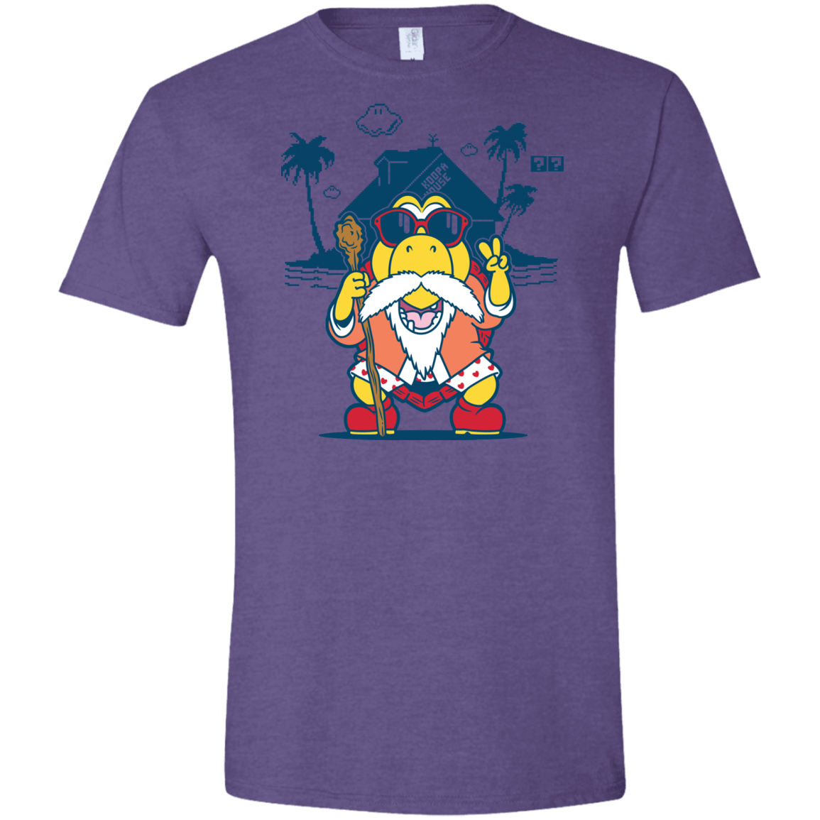 TURTLE HERMIT Men's Semi-Fitted Softstyle