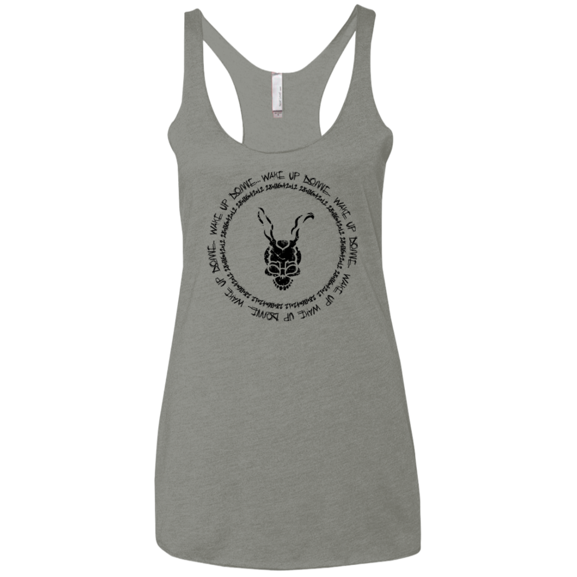 Wake up Wimido Women's Triblend Racerback Tank