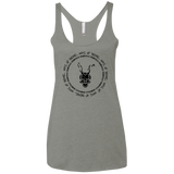 Wake up Wimido Women's Triblend Racerback Tank