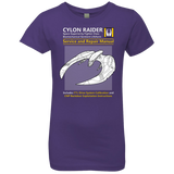 CYLON RAIDER SERVICE & REPAIR MANUAL Girls Premium T-Shirt