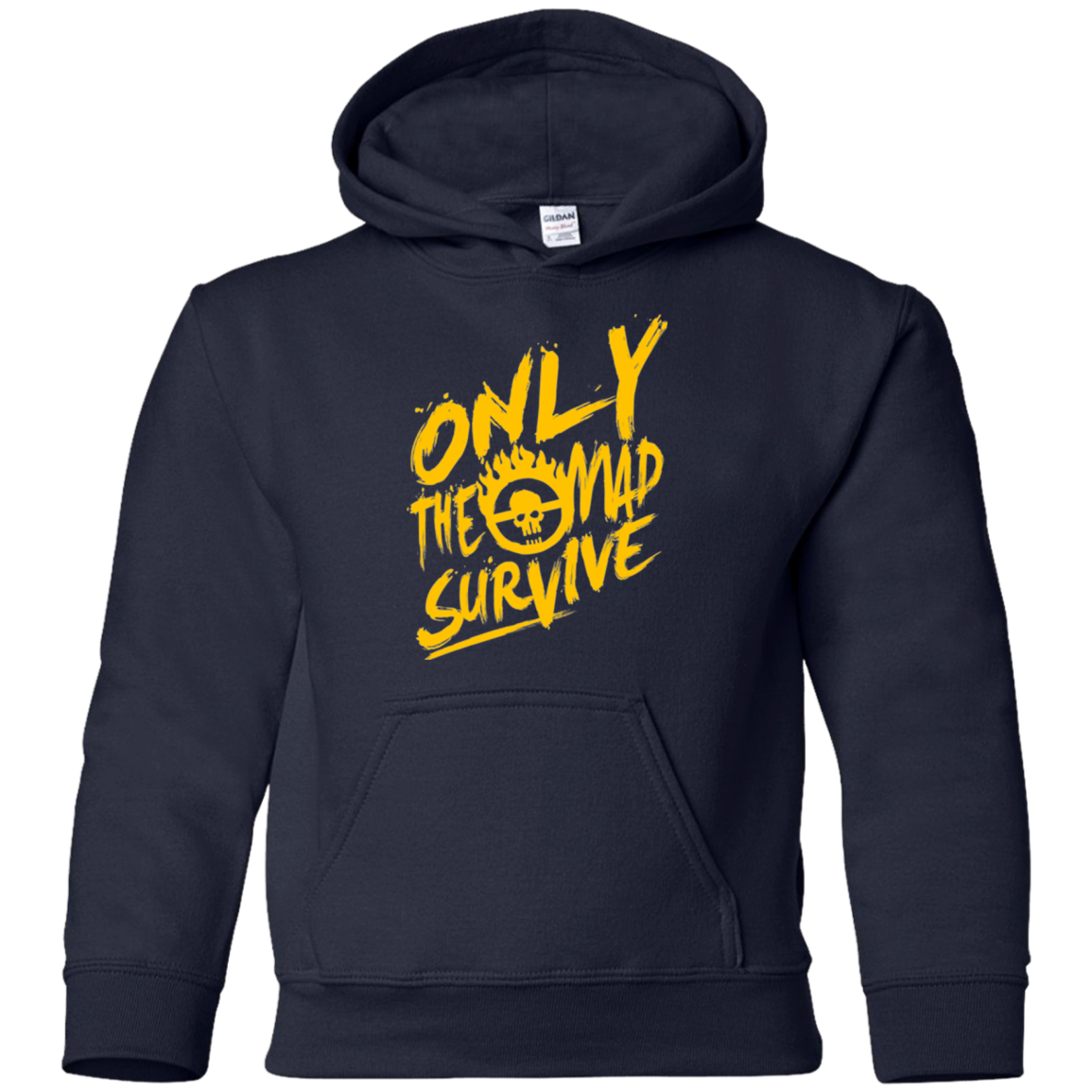 Only The Mad Yellow Youth Hoodie
