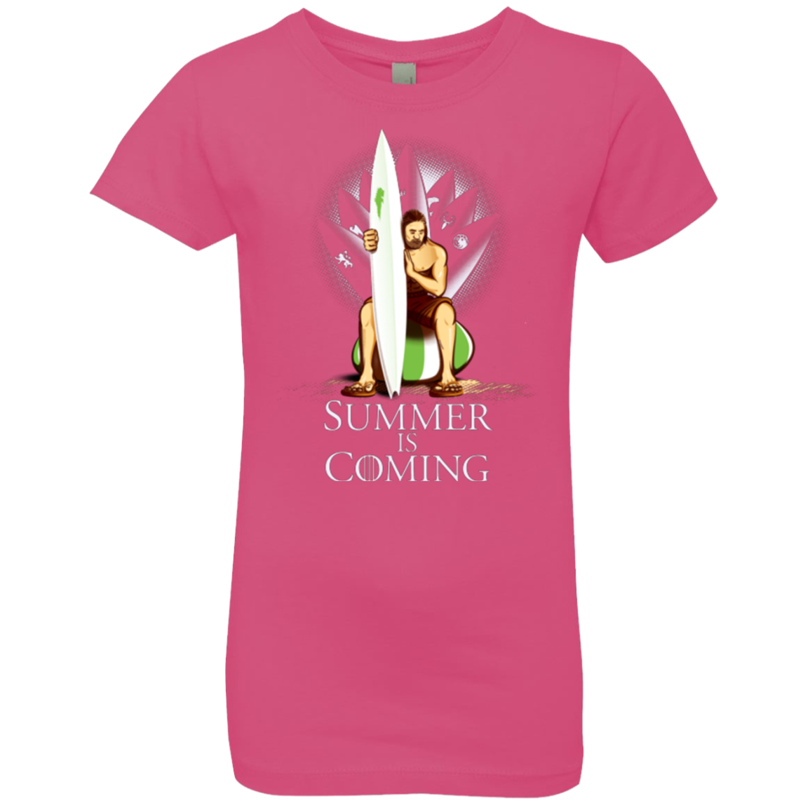 Summer is Coming Girls Premium T-Shirt