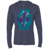Maleficard Triblend Long Sleeve Hoodie Tee