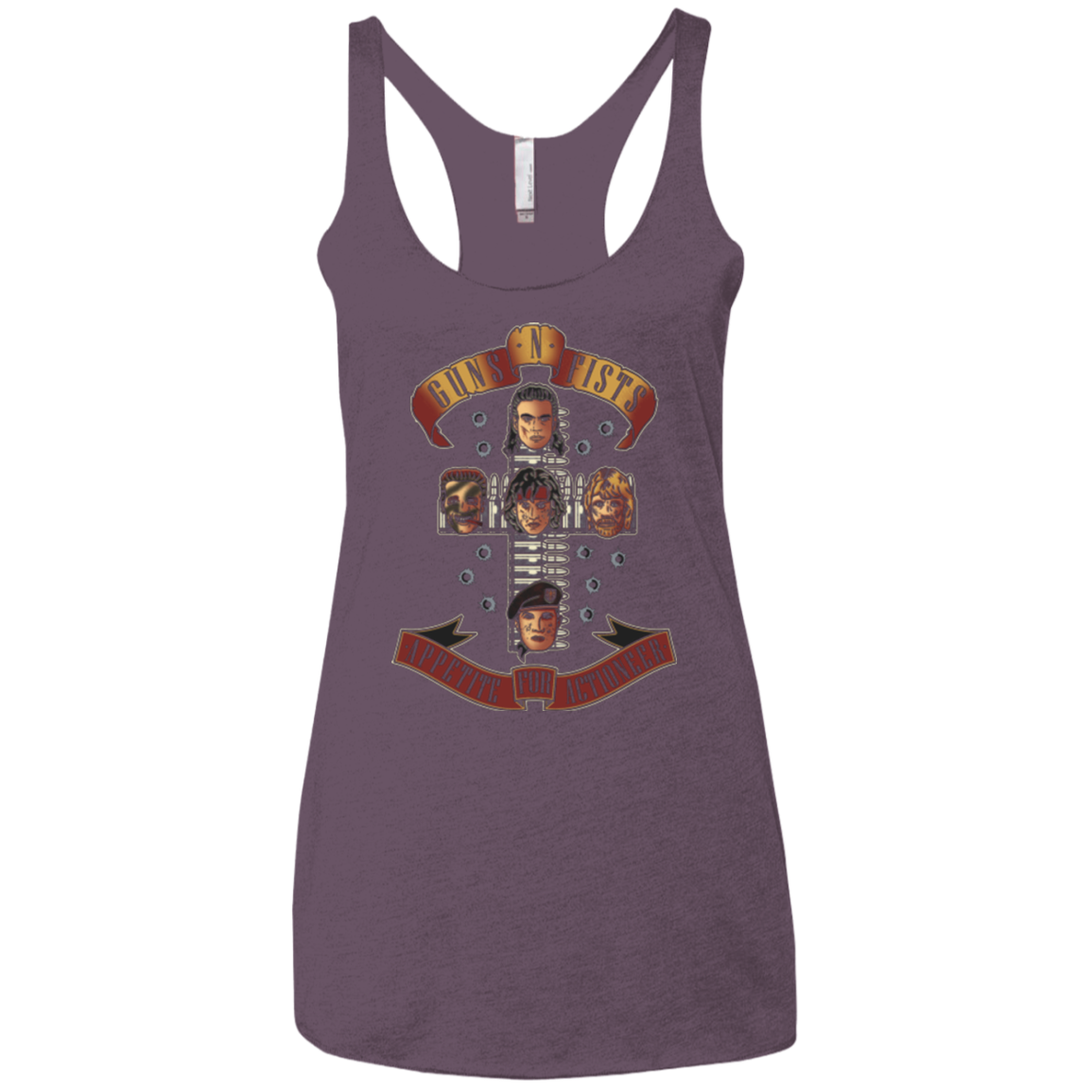 Appetite for Actioneer Women's Triblend Racerback Tank